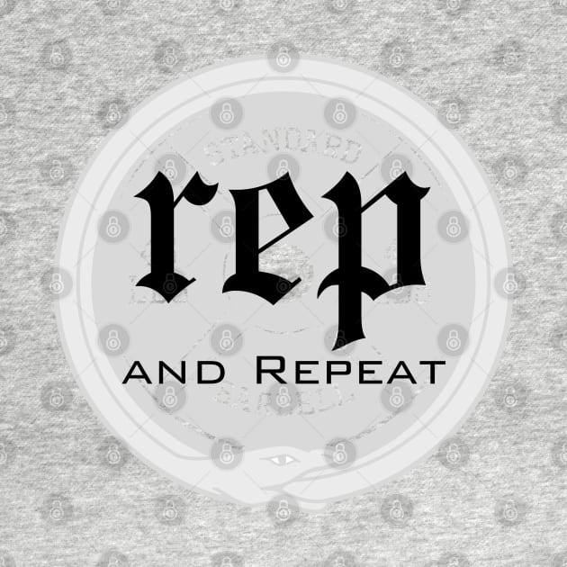 Rep and Repeat reputation Gym Swiftie Design by kuallidesigns